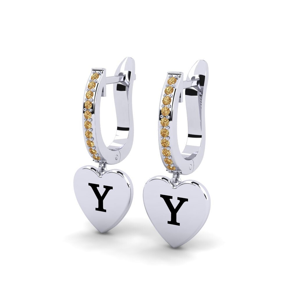 Brown Diamond Women's Earring Vingtieme - Y
