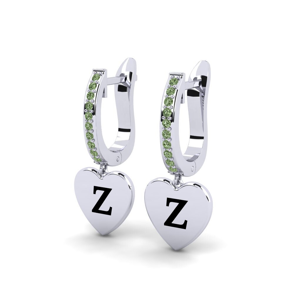 Green Diamond Women's Earring Vingtieme - Z