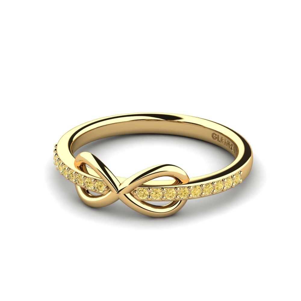 Yellow Diamond Ring Violinda
