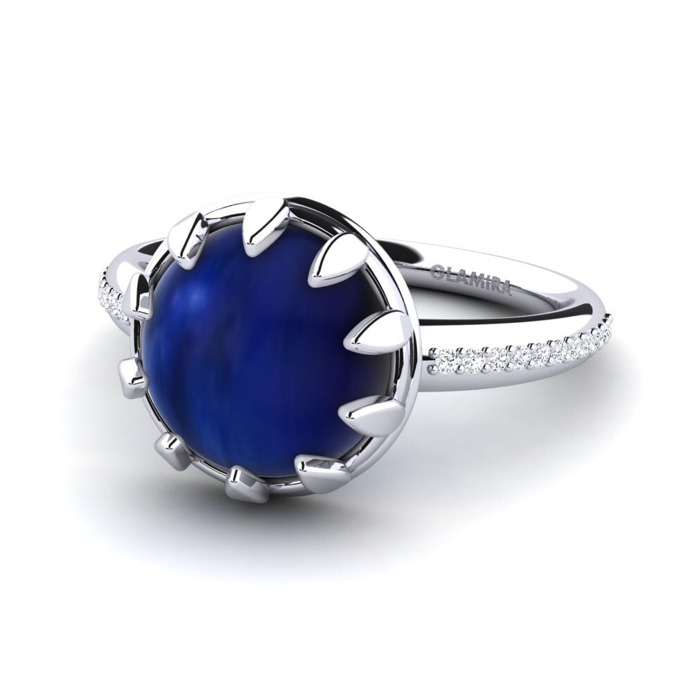 Cabochon Safira Anel Vitasta