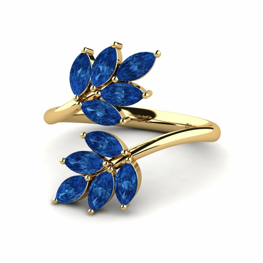 Dark Blue Zirconia Ring Vitilsav