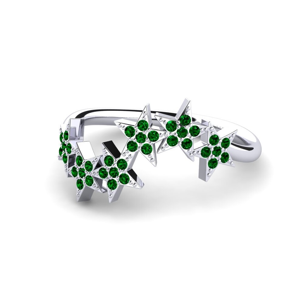 emerald-zirconia แหวน Vitoria