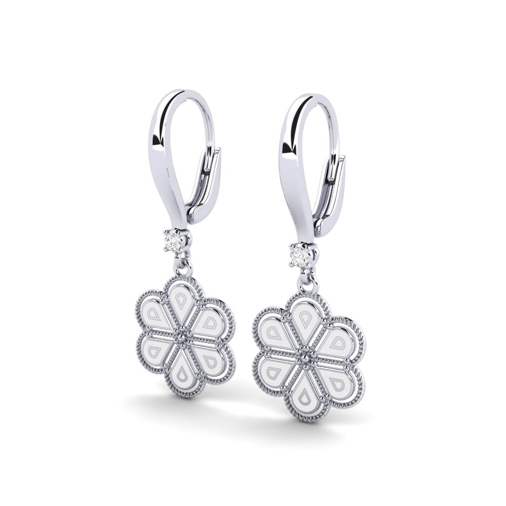 White sapphire Women's Earring Vittae