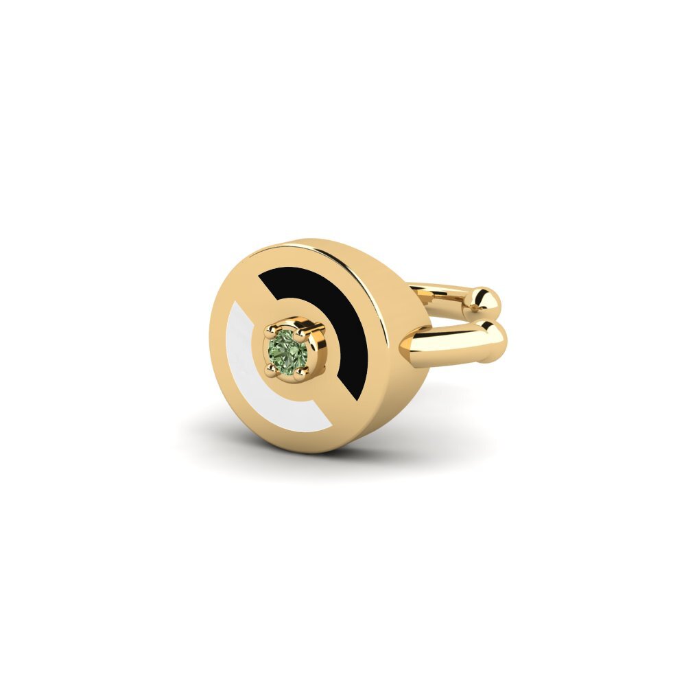 Diamante Verde Pendiente de mujer Vittore