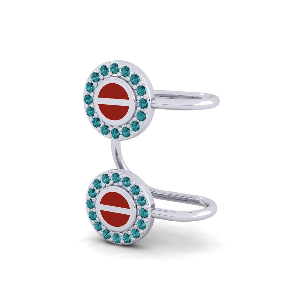 Diamante Azul Pendiente de mujer Vivere