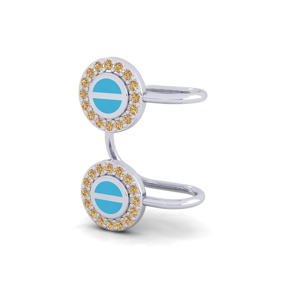 Diamante Marrón Pendiente de mujer Vivere
