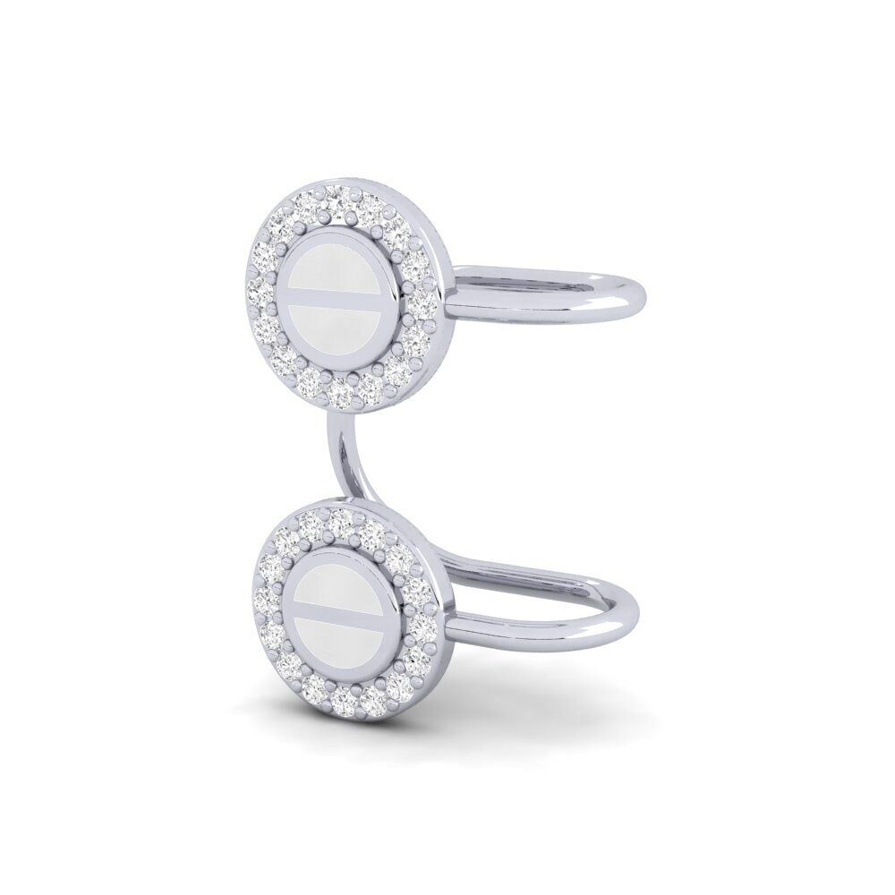 White sapphire Women's Earring Vivere