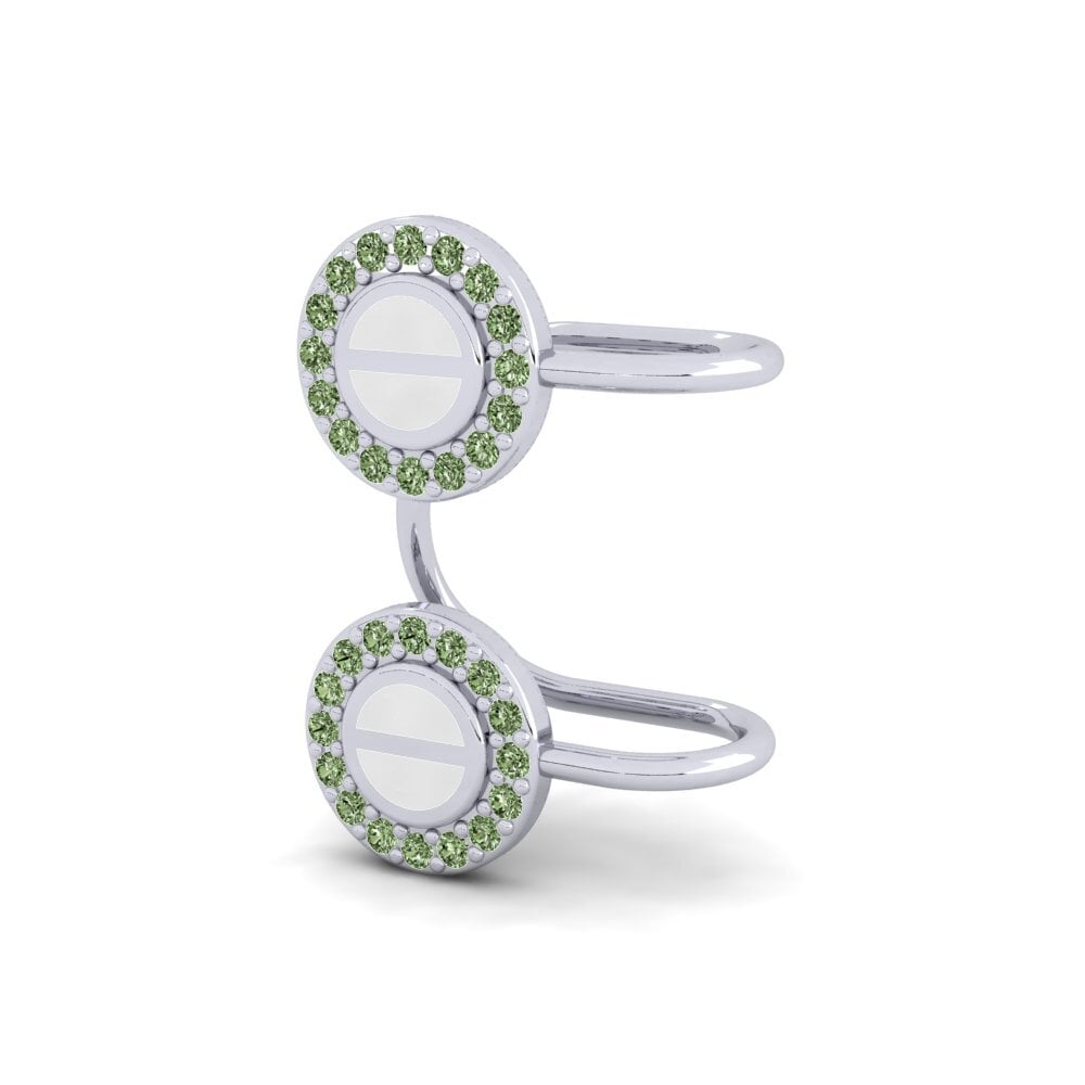 Diamante Verde Pendiente de mujer Vivere