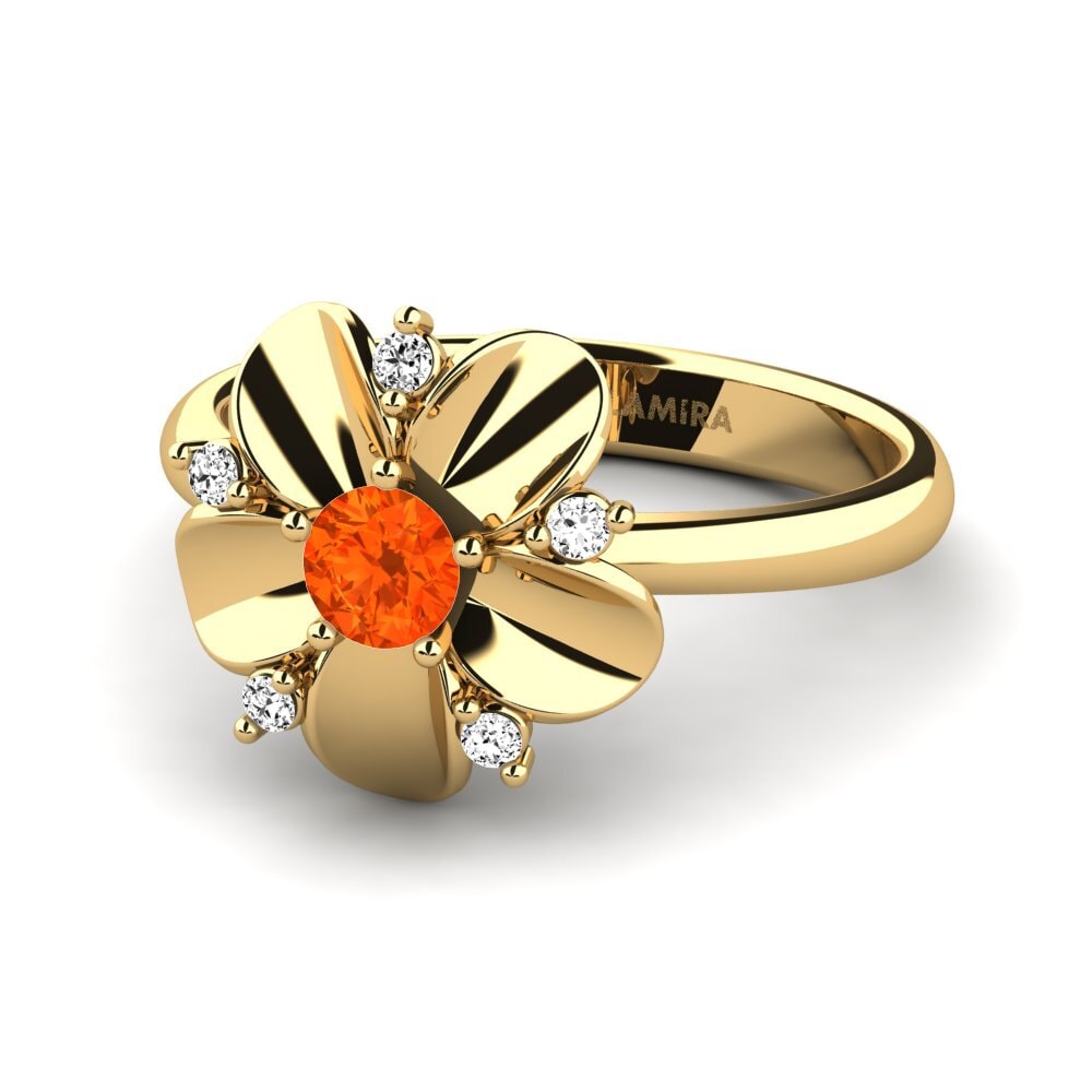 Ópalo Fuego Anillo Vivillon