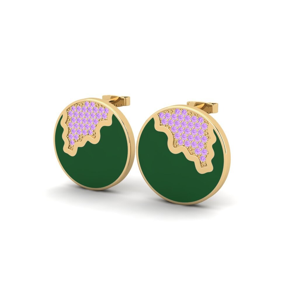 Amethyst Earring Viya