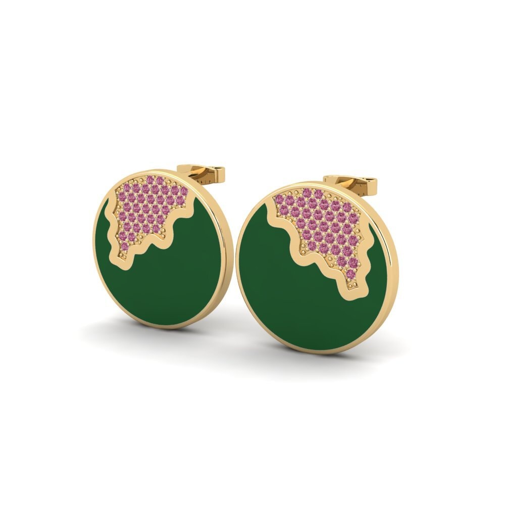 Rhodolite Garnet Women's Earring Viya