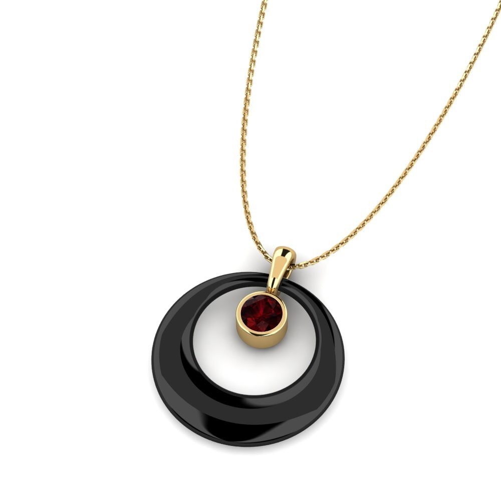Garnet Women's Pendant Volna