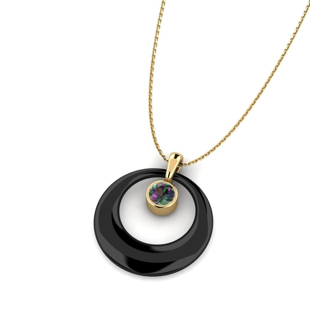 Mystic Topaz Women's Pendant Volna