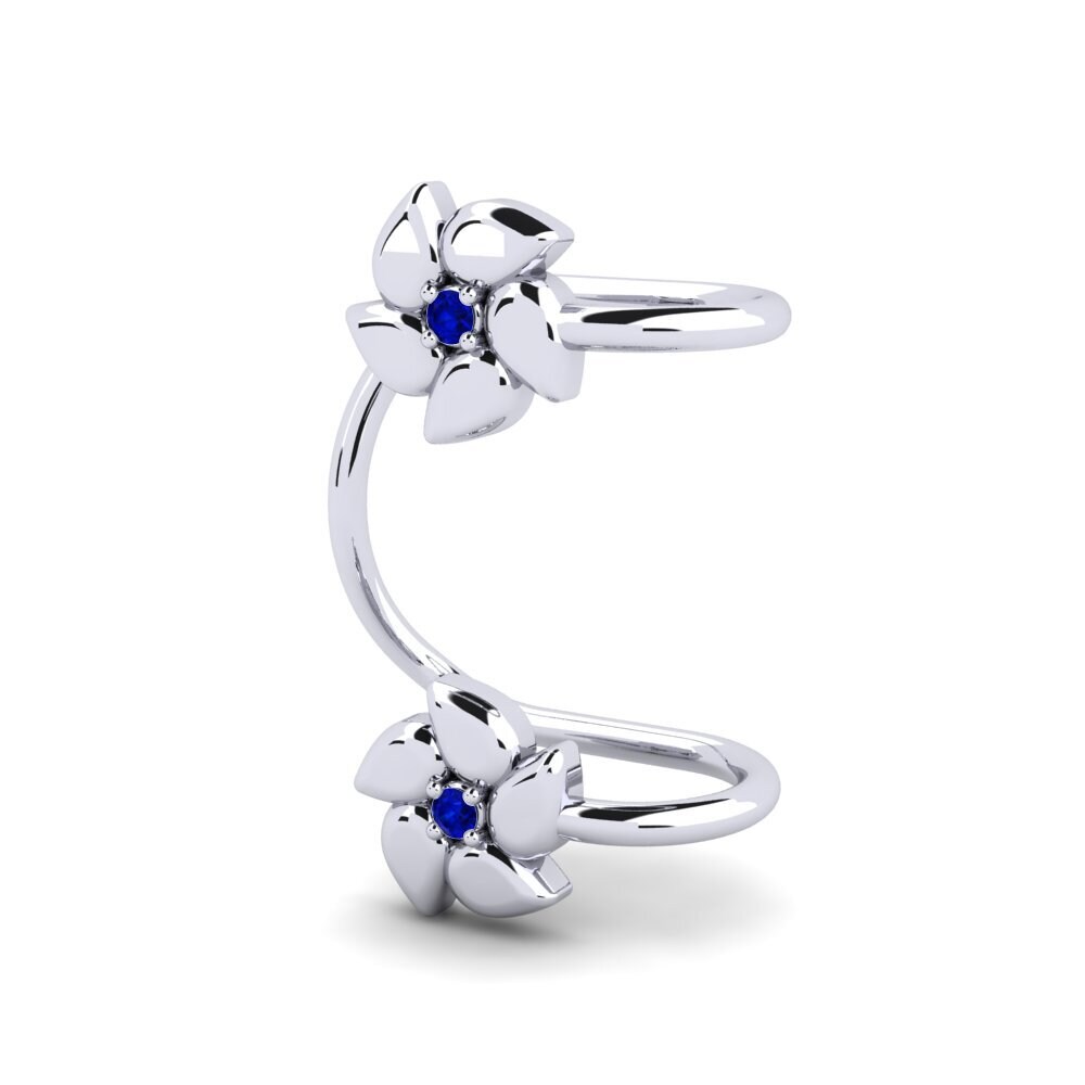 Đá Sapphire Bông tai nữ Volontiers