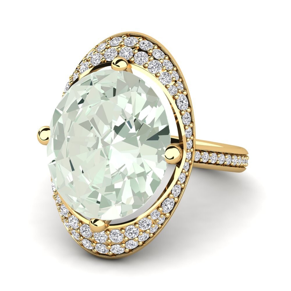 Green Amethyst Ring Vondila