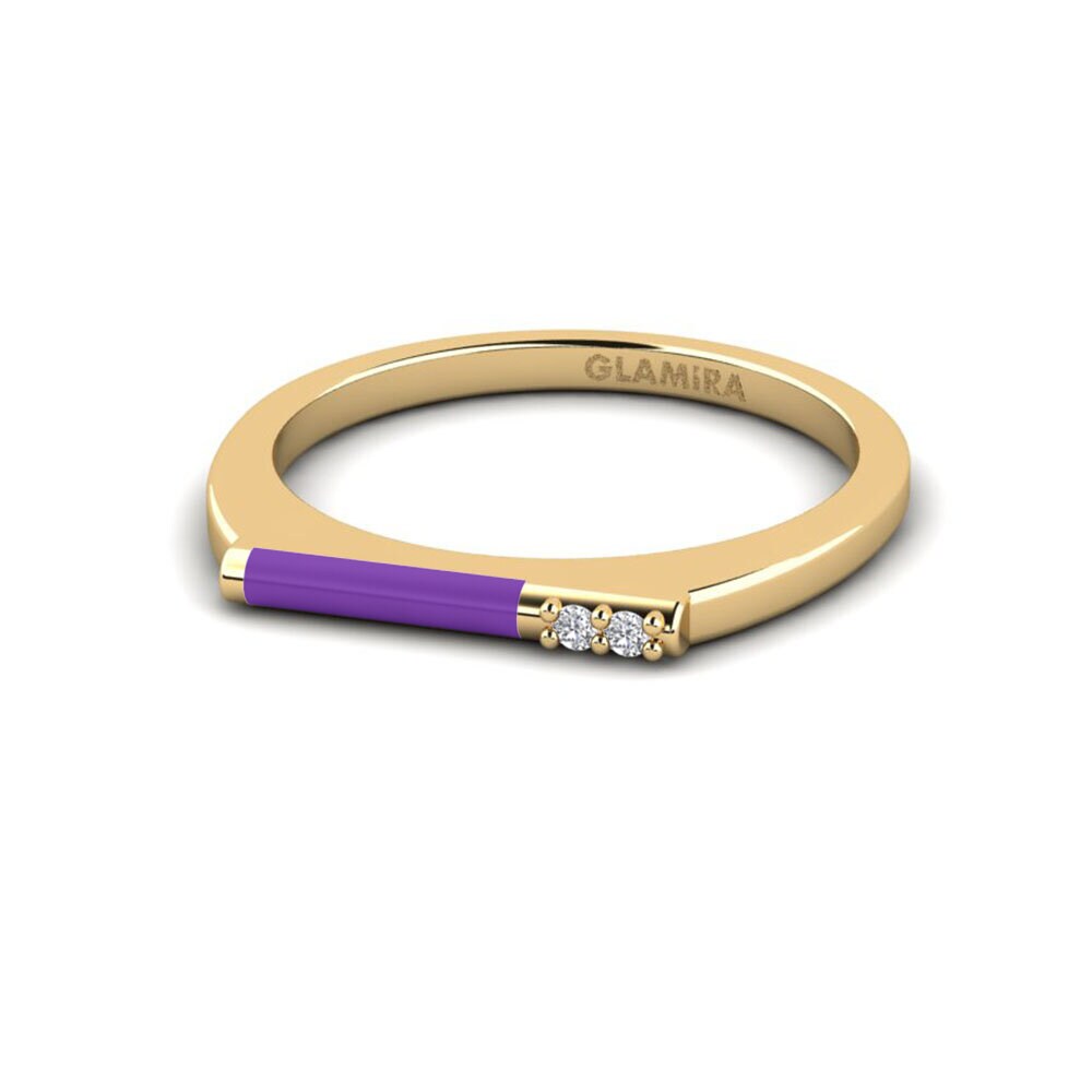Bagues Diamant De Synthèse Pinky