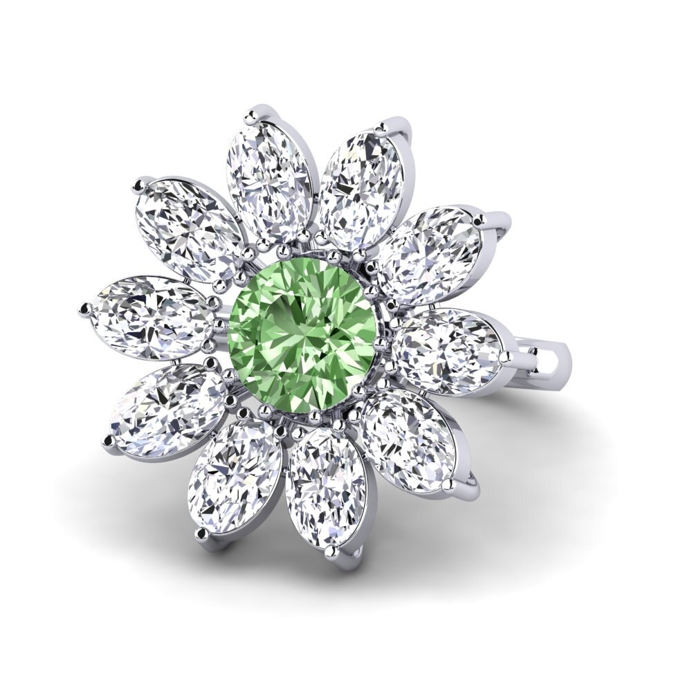Green Diamond Ring Walcott