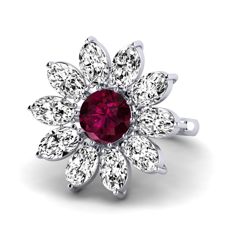 Rhodolite Garnet Ring Walcott