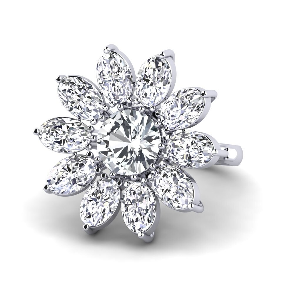 White Zircon Ring Walcott