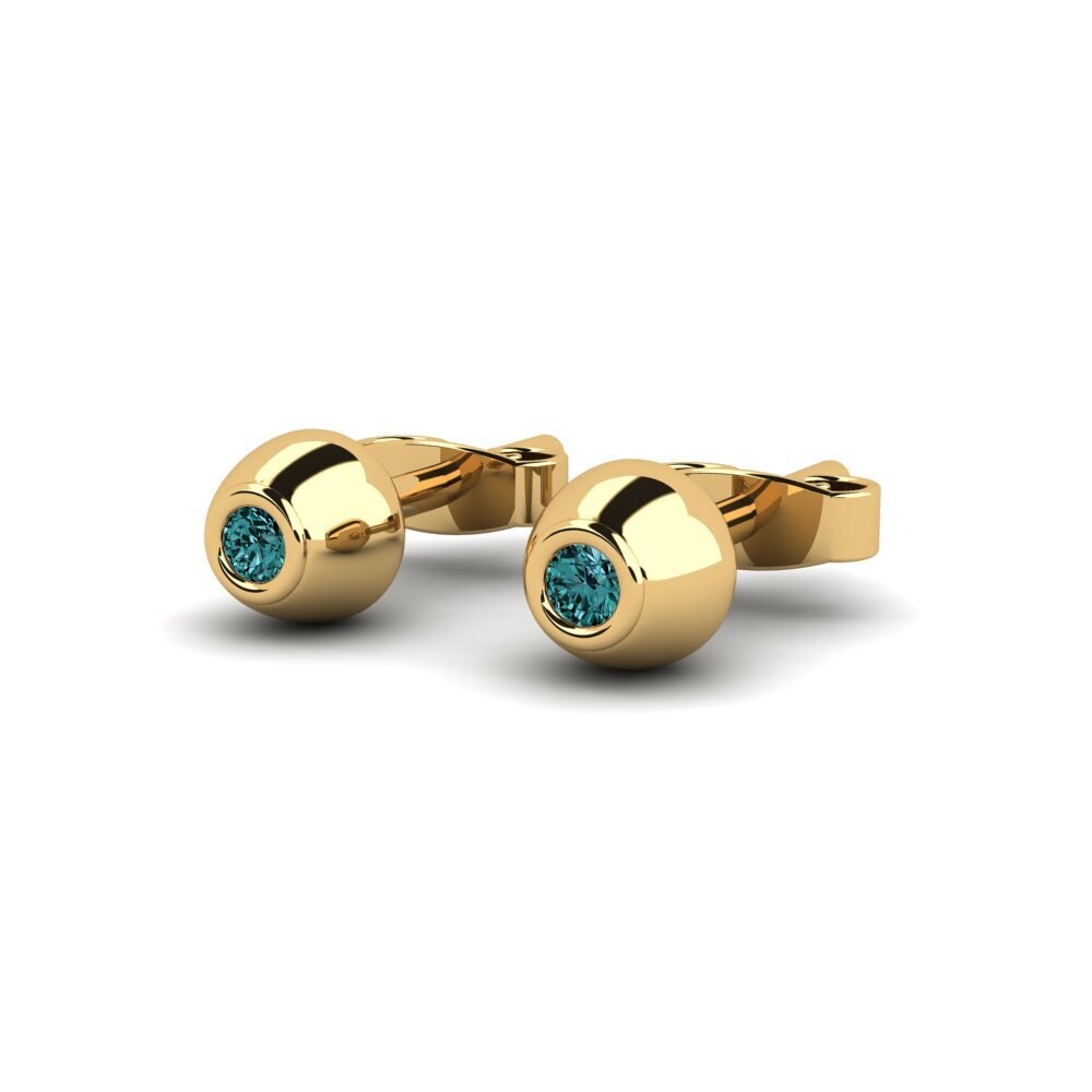 Blue Diamond Women's Earring Wallboard