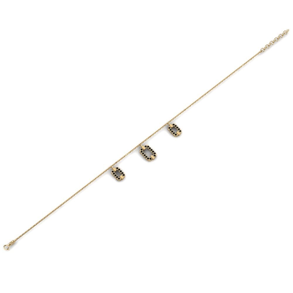 Black Onyx Women's Bracelet Wanandoa