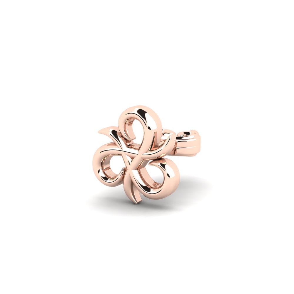 9ct Rose Gold Men's Earring Wandsw