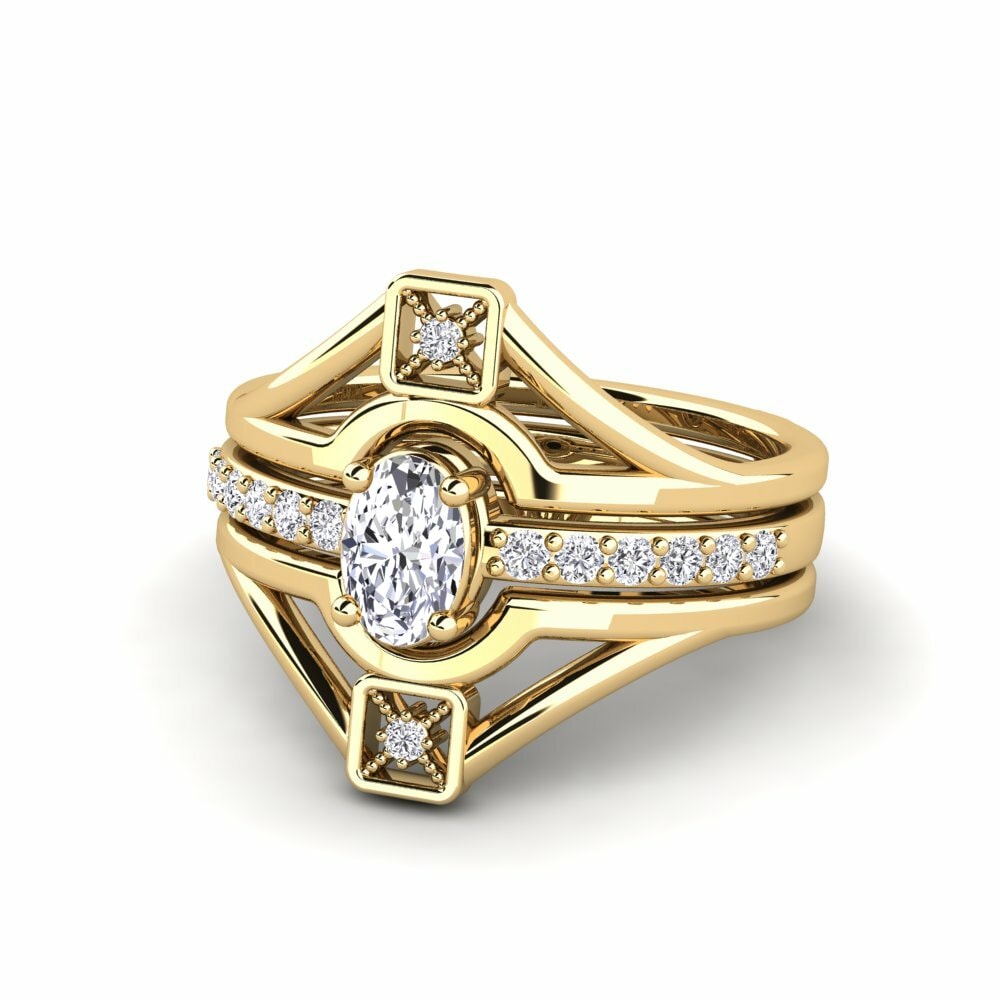 Diamond Ring Wardodea - SET