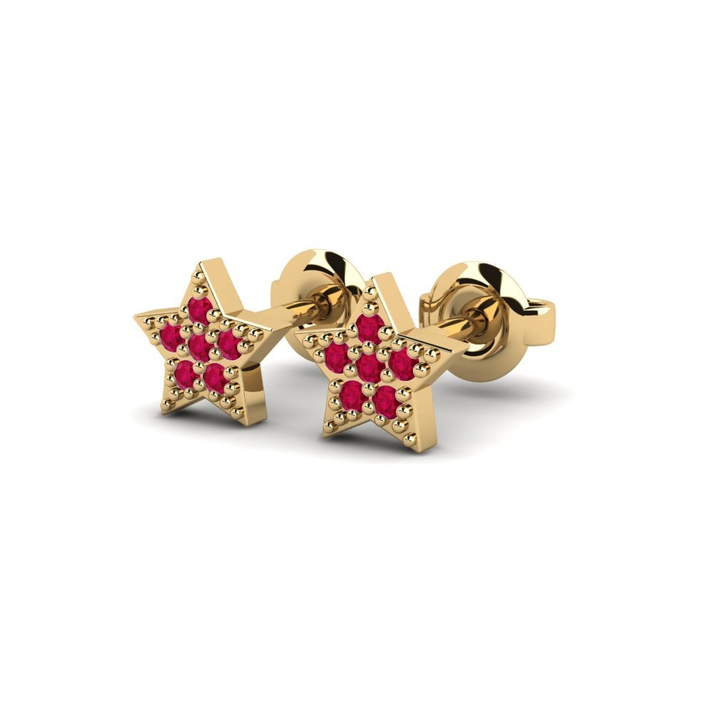 Ruby Kid's Earring Wasan