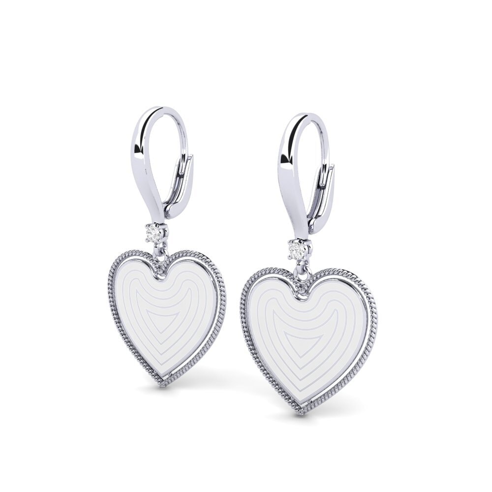 White sapphire Women's Earring Wayward