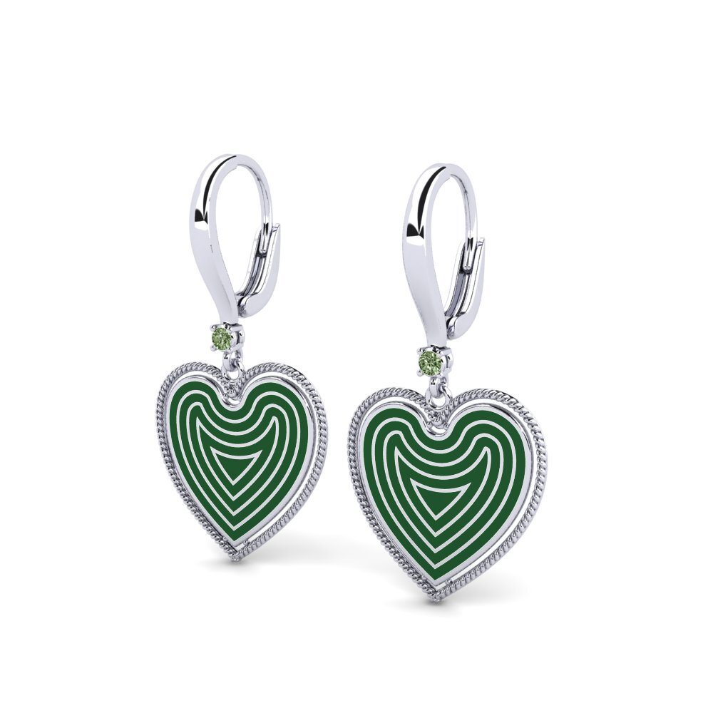 Diamante Verde Pendiente de mujer Wayward