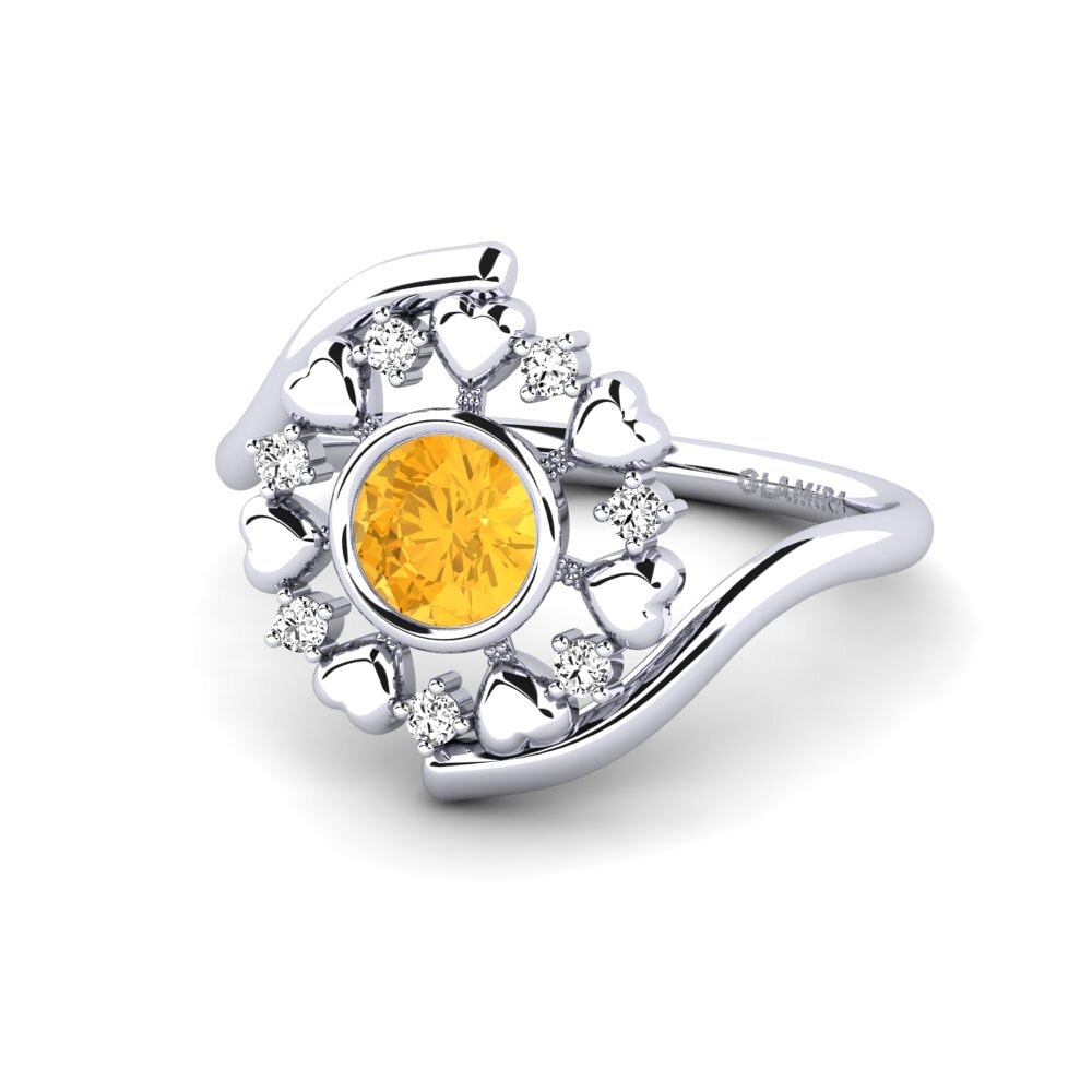 Citrin Ring Weded