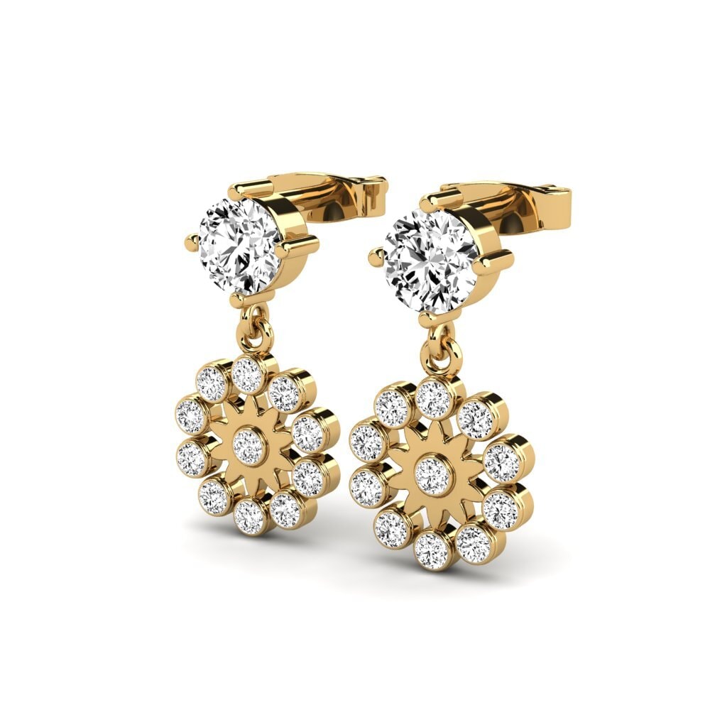 Moissanite Dames Oorbellen Wenke
