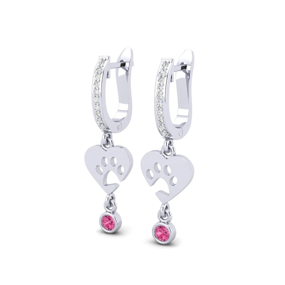 Pink Tourmaline Earring Werste