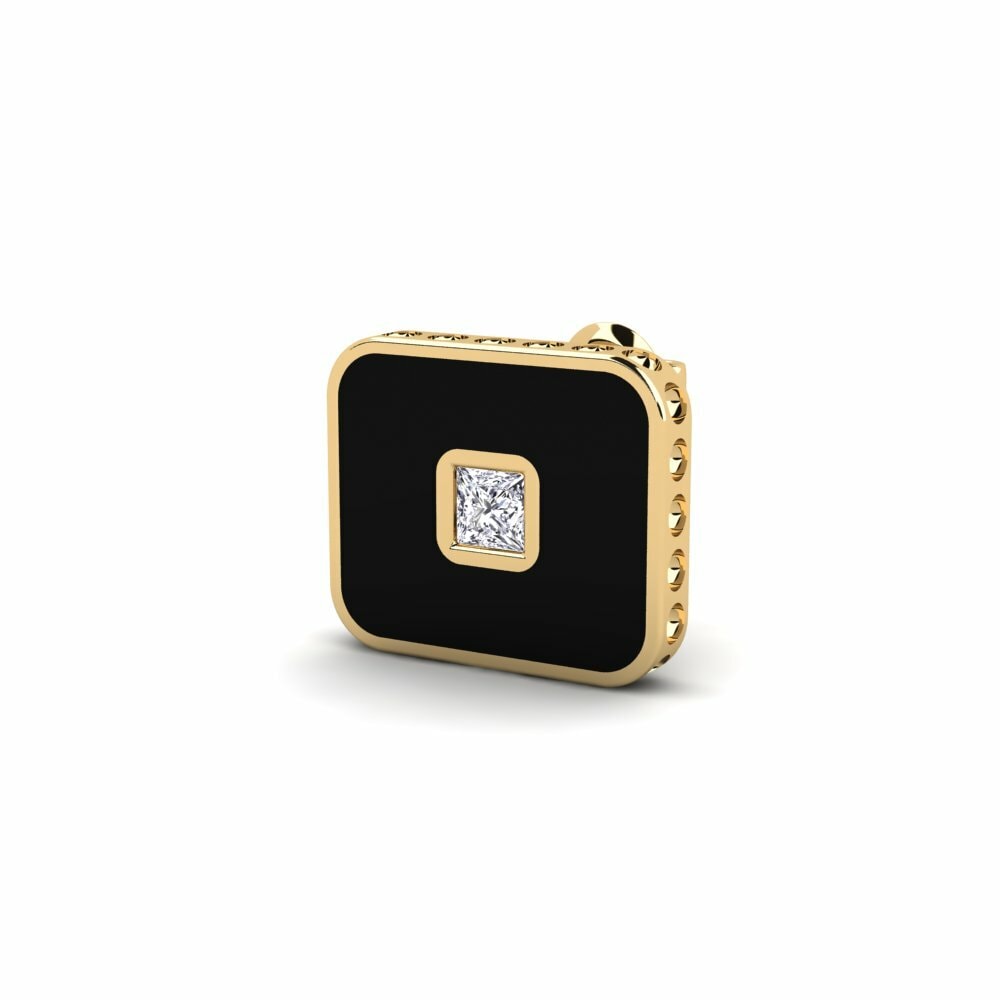 Princesa Diamante Pendiente para hombre Wethrom