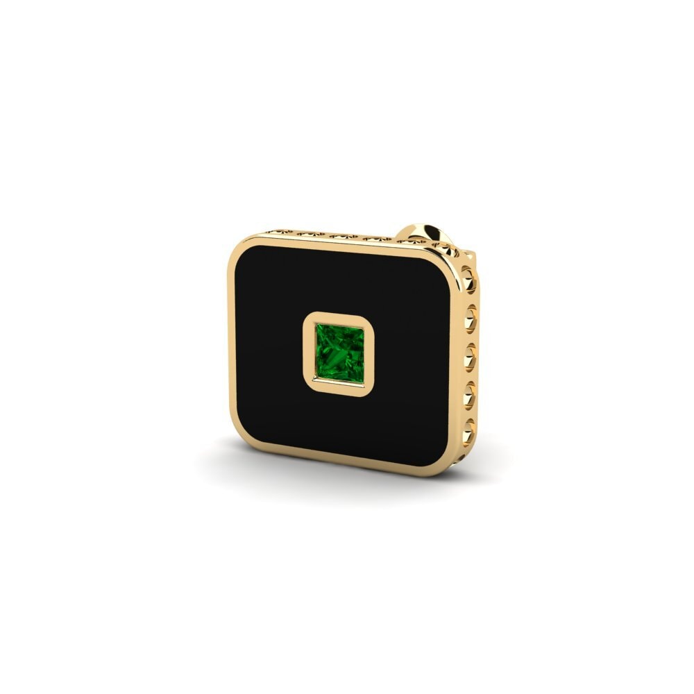 Circonita Verde Pendiente para hombre Wethrom