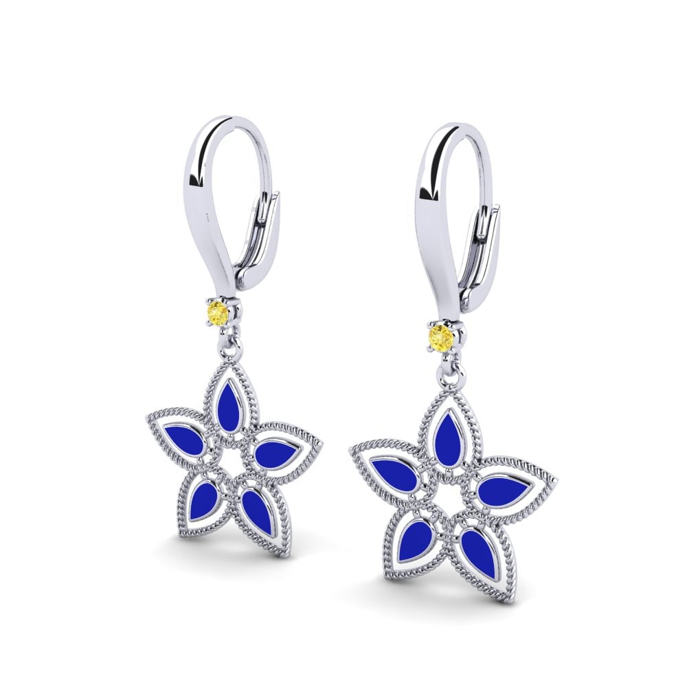 Yellow Sapphire Women's Earring Whigging