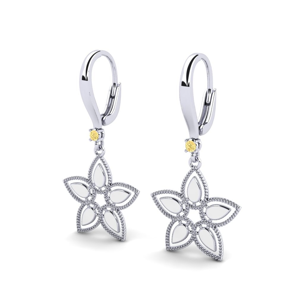 Diamante Giallo Orecchino da donna Whigging
