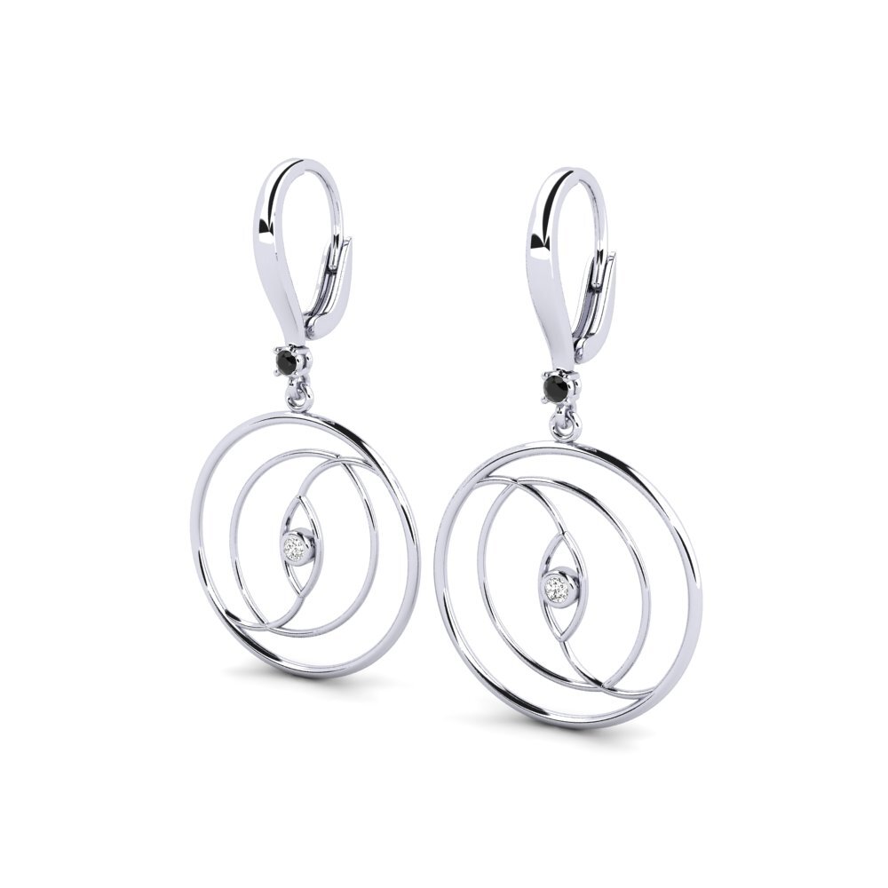 Black Onyx Women's Earring Widow