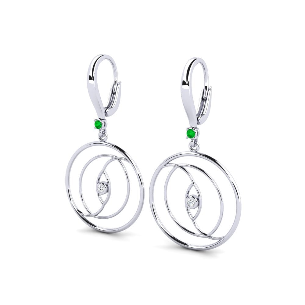 Emerald Women's Earring Widow
