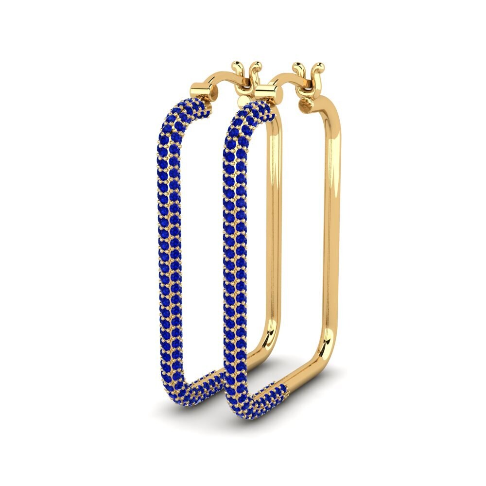 18ct Yellow Gold Women's Earring Wiesen