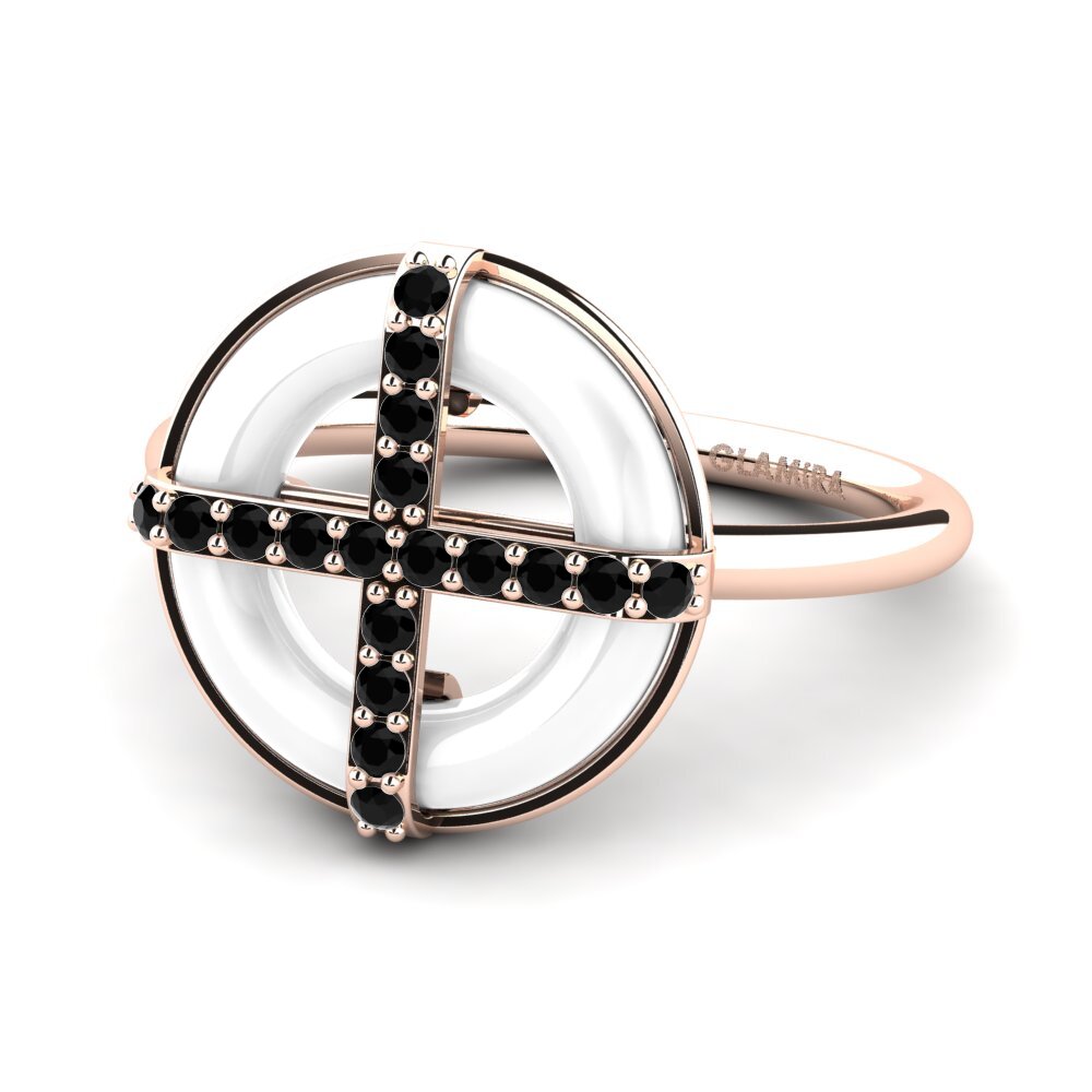Schwarzer Onyx Ring Wildt