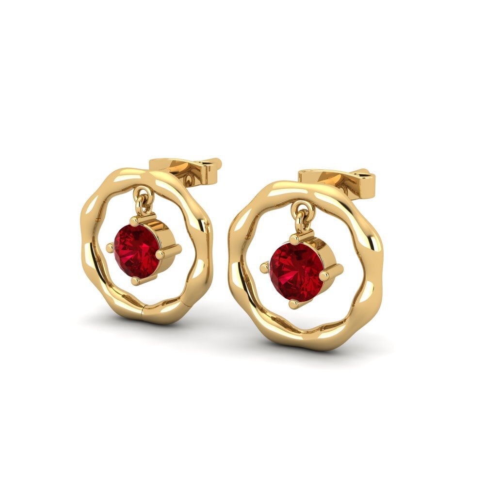 Red Zirconia Women's Earring Wiles