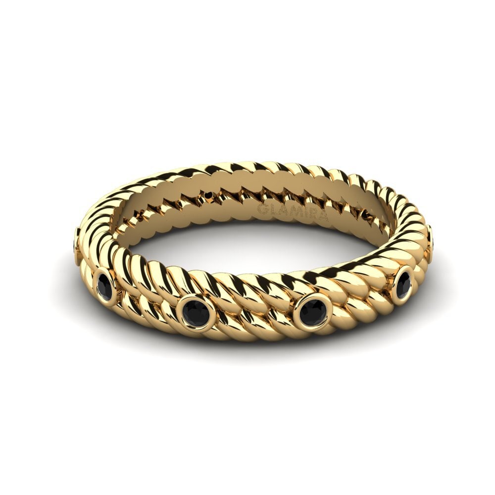 Schwarzer Diamant Ring Wilhoit