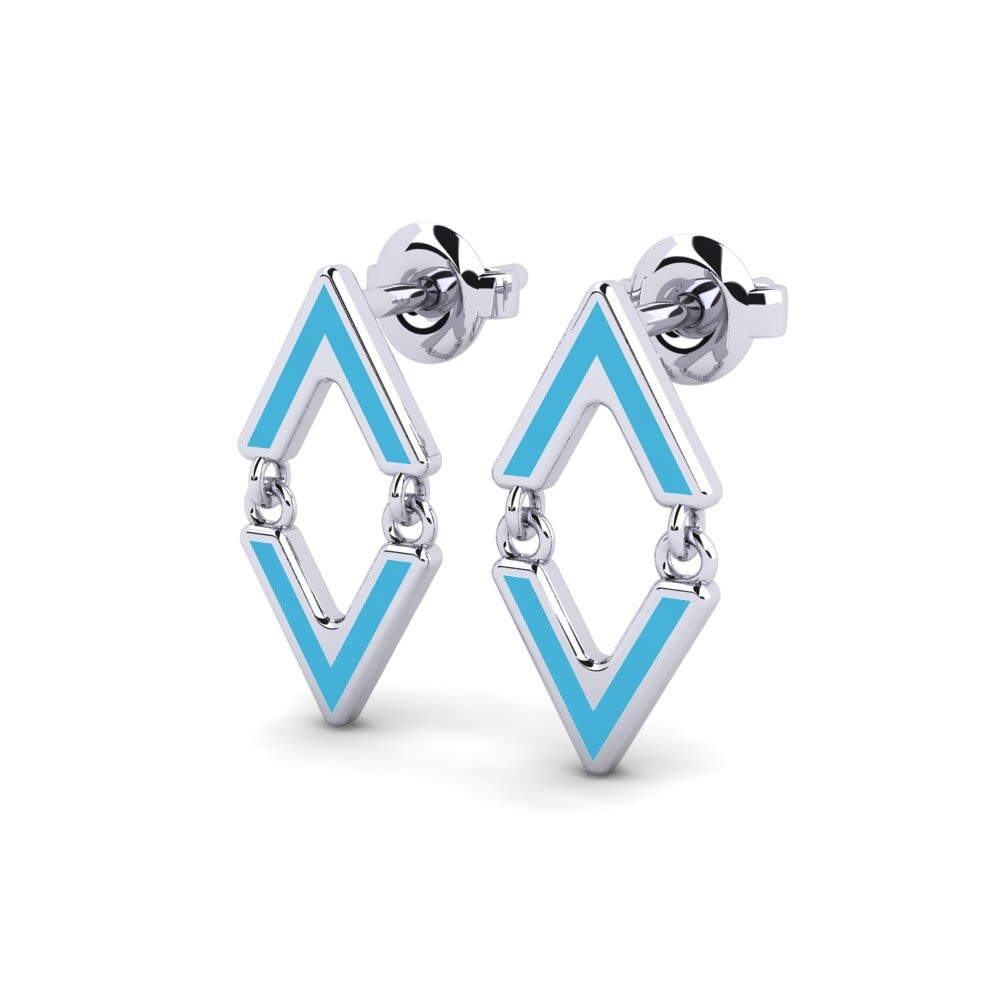 950 Platin Ohrringe Wilis