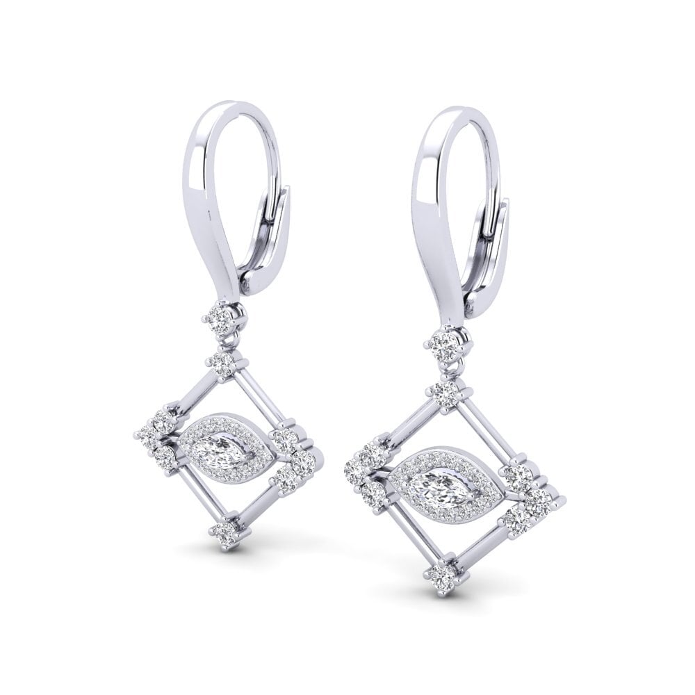 Marquise Diamant Kvindes ørering Wilmer