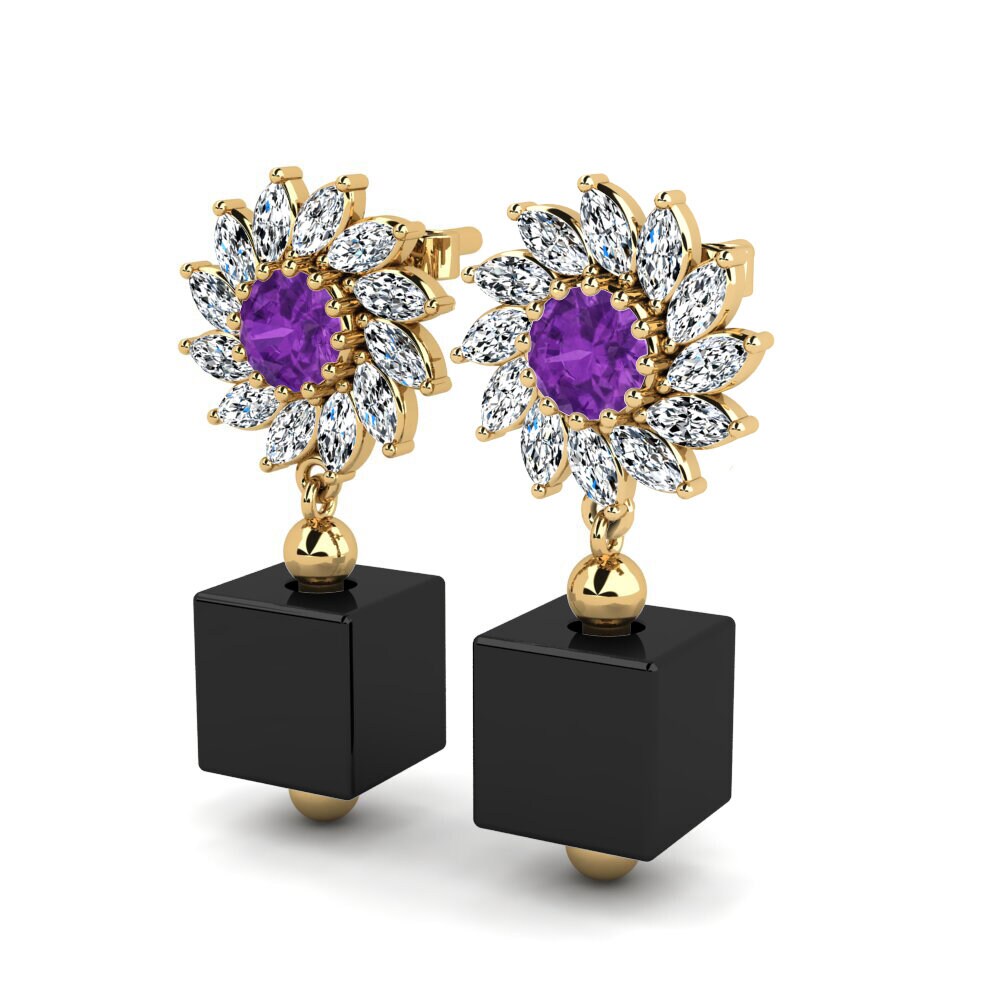 Amethyst Women's Earring Winship