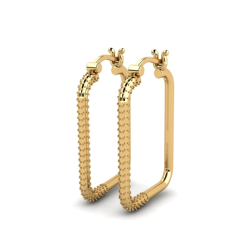18ct Yellow Gold Women's Earring Wismer