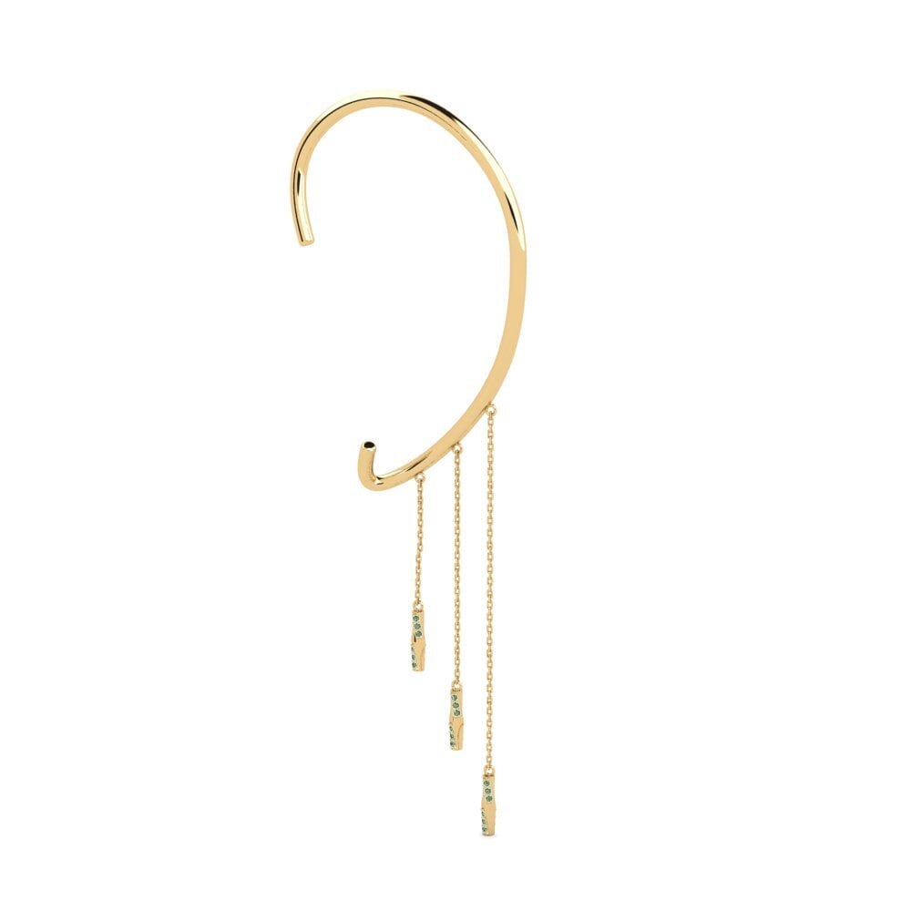 Diamante Verde Pendiente de mujer Wofiira
