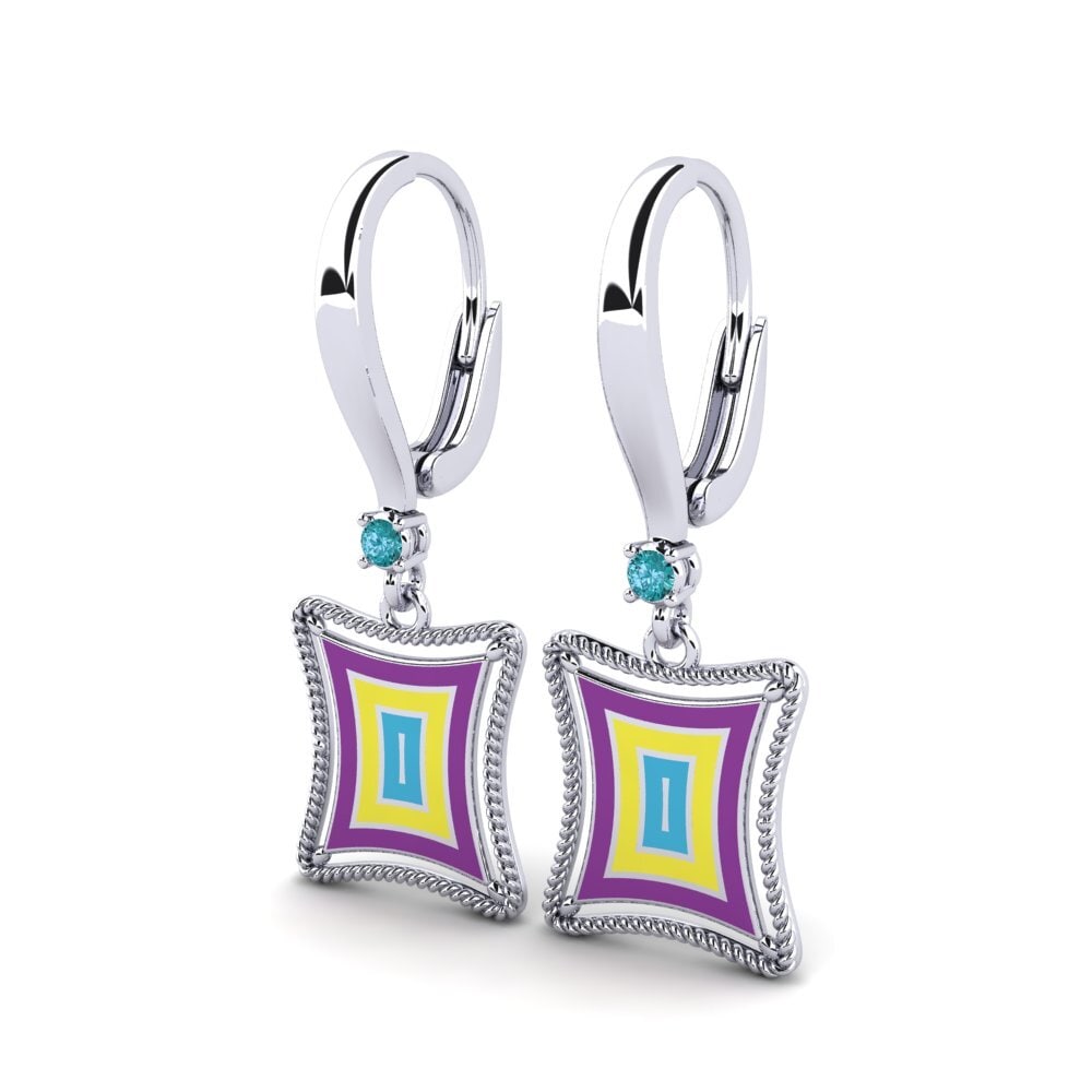 Blue Diamond Women's Earring Wolof