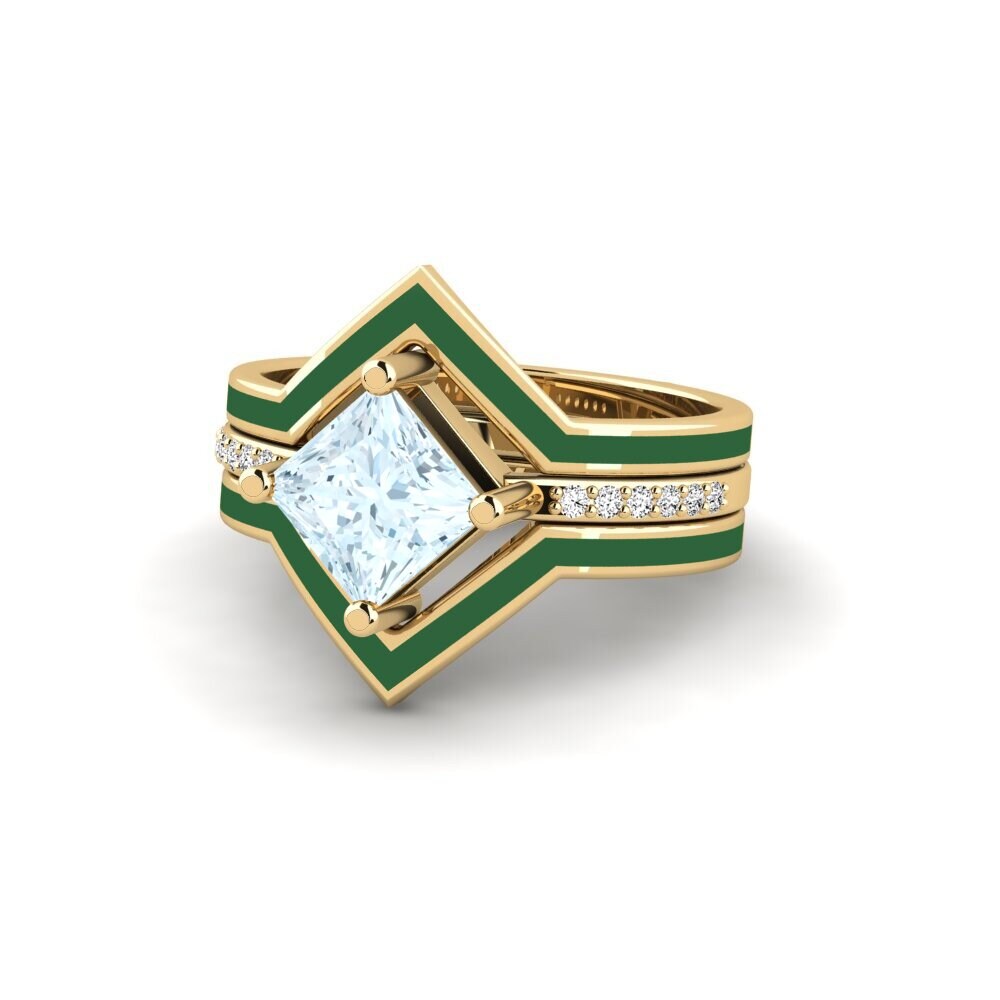 Aquamarin Ring Wourg - SET